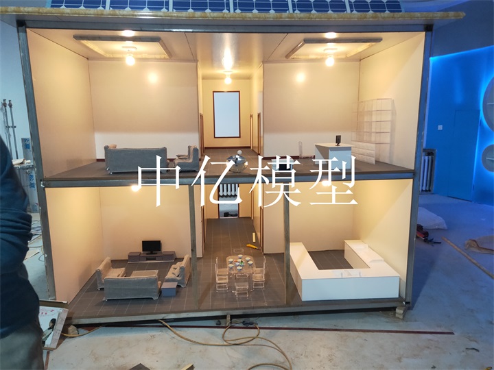 蘭州新能源實訓(xùn)室-光伏建筑一體化模型