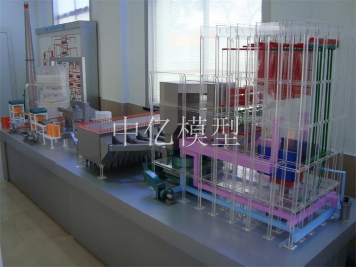 火力發(fā)電廠整體布置模型